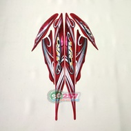 STIKER STRIPING LIS BODY MIO SMILE 2010 2011 STANDAR