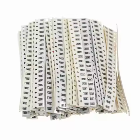1280Pcs 64Values 20 Each 1206 SMD Resistor Assorted Kit 0 ohm-10M ohm 5% set