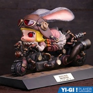 [Yiji Player] Bubble Mart Steampunk Burst Speed Bunny Girl MOLLY | Kamada Koji Doll Trendy Play POPM