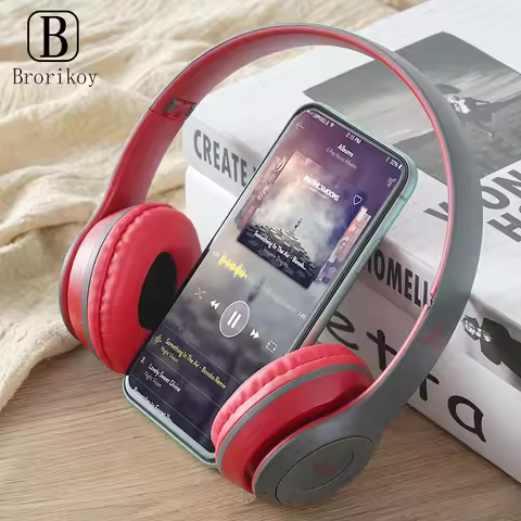 Handsfree Wireless Headphones Noise Canceling Headphone memory Card Earphone P47 headset Bluetooth H