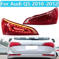 For Audi Q5 2010-2012 Car LED Rear Tail Light Turn Signal Light Stop Brake Fog Lamp Daytime Driving 