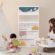 Yeya也雅 58面寬速組型插畫風五層抽屜收納櫃-3色可選