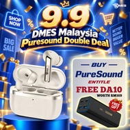 Dmes PureSound ANC Wireless Earbuds 35ms Low Latency ENC Bluetooth 5.4 IPX4 13mm Driver Touch Contro