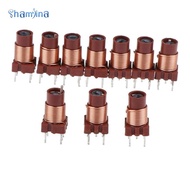 [Shamjina] 10 Adjustable Ferrite Core Inductors, 0.61.7 Ohms, Compact Spare Parts,