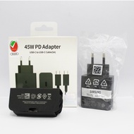 HP TRAVEL CHARGER TC 99 SAM G990F- S21 EP-T4510 PD 45W 5A CABLE TYPE C TO TYPE C SUPER FAST CHARGING