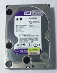 ฮาร์ดดิสก์มือสอง HDD_Harddisk Western Digital 4TB(WD Purple) PC 3.5"