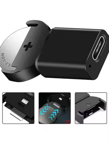 Type C Lithium Coin Cells Charger For LIR2032 LIR2025 ML2032 ML2025 CR2032 Button Cell Rechargeable 