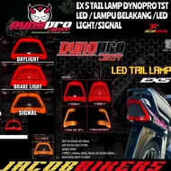 HONDA EX5 DREAM/EX5 TAIL LAMP DYNOPRO TST LED / LAMPU BELAKANG WITH SIGNAL LIGHT LEDTAILLIGHT