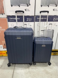 山姆爆款新秀麗Samsonite行李箱套裝20&amp;28吋深藍色