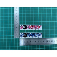 Sticker Printing (V8 Party Sticker)