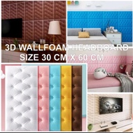 WALLPAPER DINDING 3D FOAM/WALLFOAM HEADBOARD_Tebal