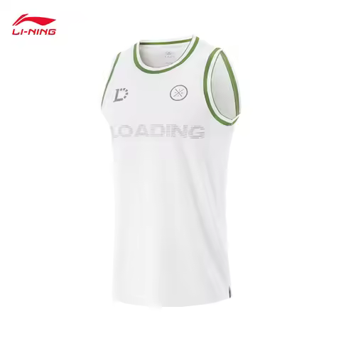 LI-NING Men's Wade Series AT DRY ULTRA Moisture wicking competition top Sleeveless T-shirt AAYV009