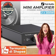 Fosi Audio Mini Amplifier 2 Channel Audio Hi-Fi Class D 2x300W - TB10D