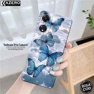 HP Case OPPO A78 5G Latest Fashion Case Butterfly Softcase OPPO A78 5G Silicone Pro Camera Casing OP