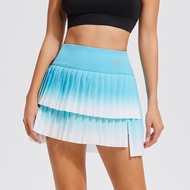Cosleaf Tennis Skirt กระโปรงโทนสี ผ้าไลคร่าแห้งไว สำหรับออกกำลังกาย ผ้านุ่มใส่สบาย มั่นใจในทุกการแข่