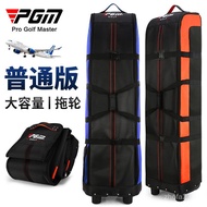 Beg Penerbangan Golf PGM untuk Lelaki dan Wanita, Beg Golf Bergolek Boleh Dilipat, Set Beg Perjalana