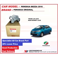 (ORIGINAL PERODUA) PERODUA BEZZA TRUNK LID LOCK BELAKANG BONNET LOCK