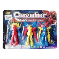 3 pcs Gandam Cavalier motorized attack for kids toys