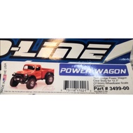 PRO-LINE 3499-00 313MM WHEELBASE CRAWLER 1946 DODGE POWER WAGON CLEAR BODY