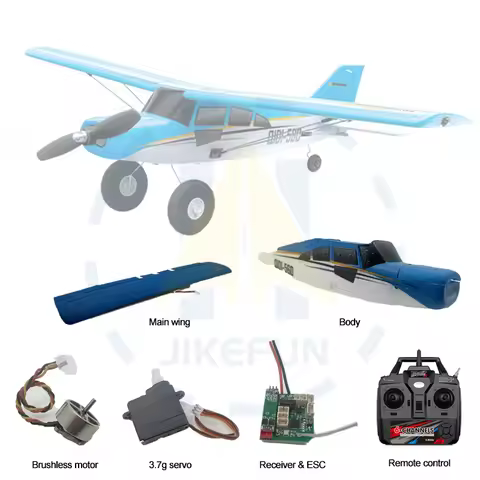 Qidi560 Parts Remote Control Plane Accessories Brushless Motor /Receiver ESC /3.7g Servo /Remote Con
