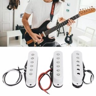 3PCS ปิ๊คอัพกีตาร์ไฟฟ้า48/50/52ปิ๊คออัลนิโค คอยล์เดี่ยวสไตล์วินเทจชุดปิ๊กอัพคอ/กลาง/สะพานสำหรับบังโค