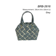 Rattan Doorgift Bag Anyaman Rotan Basket Handmade Wedding Goodie Bag Cenderahati Bakul Hamper Fruit 
