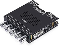ZK-TB21Q Bluetooth 5.1 Amplifier Board 2.1 Channel 50W*2+100W Mini Hi-Fi Audio Amp Supporting Qualco