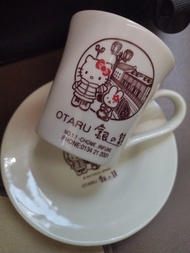 2007 銀之鐘 Hello Kitty 陶瓷杯連碟