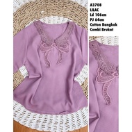 KATUN A3708 Cotton 3708 combi blouse Cotton top