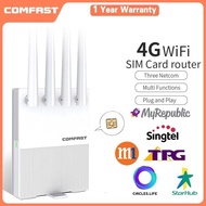COMFAST CF-E3V3 4G LTE SIM WiFi Router – Unlocked All Singapore Carriers ​