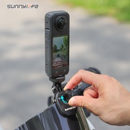 DJI Action5/Osmo360 Motorcycle Windshield Clamp Fixed Support Stone X5/X4/X3 Universal Series Digita