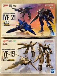 Bandai HG YF-21 YF-19 模型