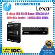 Lexar NM620 M.2 NVMe PCIe Gen3x4 512GB SSD - LNM620X512G-RNNNG - Genuine product distributed by Digi