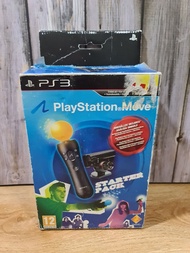 playstation Move Starter Package ในชุดประกอบไปด้วย playstation Move 1 ตัว กล้อง PlayStation 3 1 ตัวและแผ่นเกมใช้กับกล้องและ PS Move 1 ตัว เป็นสินค้าของแท้มือสองสภาพใหม่มากๆใช้งานได้ตามปกติทุกอย่างตัวกล่องสภาพตามรูปไม่ค่อยสวยเท่าไหร่นะครับขายชุดละ 1,290 บา