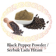 SVASTI SPICES Black Pepper Powder/ Serbuk Lada Hitam (100gm/250gm)