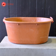 Industrial Grade Rubberized Plastic Basin Fish Banyera Oblong Banyera
