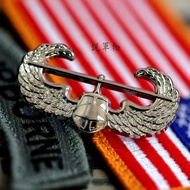 [USA] Us Army Air Assault Badge Airborne Uniform Dress Skill Military Fan Metal Hat