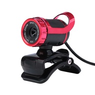 USB 2.0 50 Megapixel HD Camera Web Cam 360 Degree p(red)