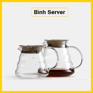 Glass Coffee Server V60 Dripper Coffee Dripper Set