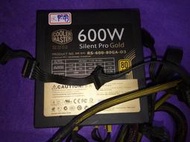 Cooler Master 酷媽 RS-600-80GA-D3 600W 80+Gold 金牌 模組化電源供應器 正常