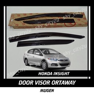 Honda Insight Door Visor Luxury Mugen Insight 2010 2011 2012 2013 2014 Air press Sun Visor Protectio