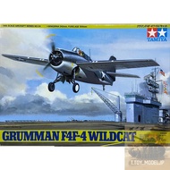 Tamiya 1/48 Grumman F4F-4 Wildcat No.61034 Fighter Aircraft Model Assembled