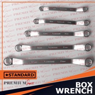 Standard Box Wrench 8x10 10x12 12x14 14x15 14x17 17x19 Offset Spline End 6 8 10 12 14 16 17 19 22