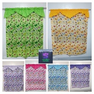 butterfly V shape body curtain 60x72 inches