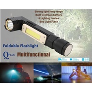 90° Rotatable LED Flashlight - Lampu Suluh LED Boleh Putar 90°