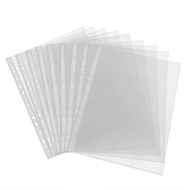 11 Hole Sheet Protector A4 100pcs/pkt Matt Pocket Refill