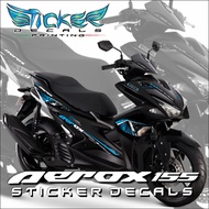 Yamaha Aerox 155 v1 ABT Sticker Decals