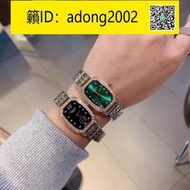 【加瀨下標】浪琴 LONGINES優雅系列 時尚晶鑽玫瑰金方形手錶腕錶石英女錶 直徑31mm 寬23mm