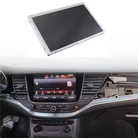 LQ080Y5DZ10 LQ080Y5DZ06 8 Inch Display Screen Metal Display Screen For Opel Astra K Car DVD GPS Navi