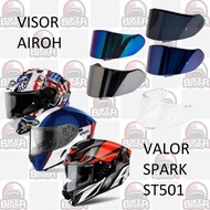 SHIPPINGbebas - Visor Airoh Valor - Spark - ST501 - ST701